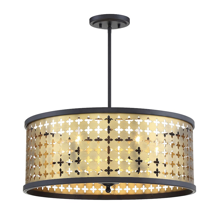 5 Light Pendant, Castillo