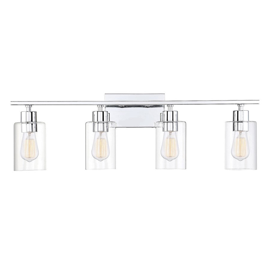 Bathroom Vanity Light, Polished Chrome