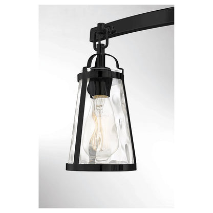 3 Light Bathroom Vanity Light, Black