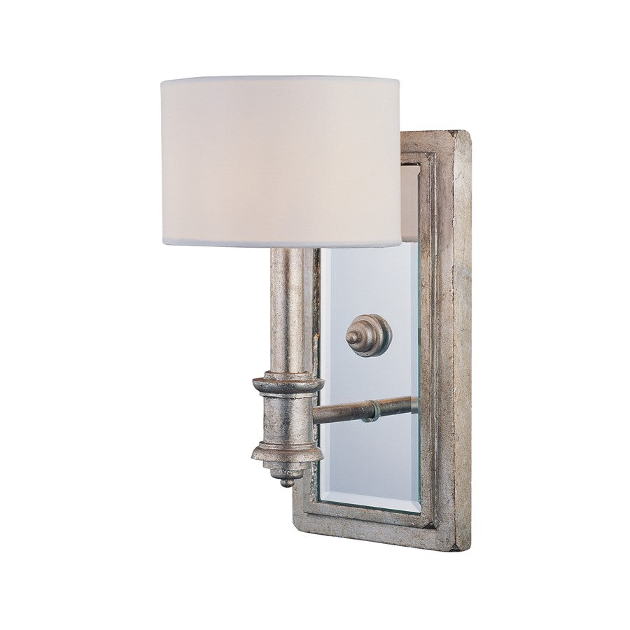 1 Light Wall Sconce, Argentum