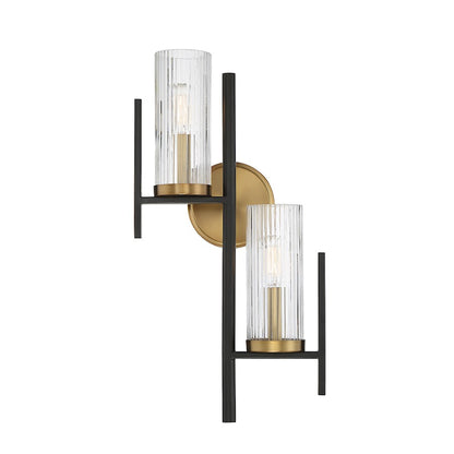 2 Light Wall Sconce