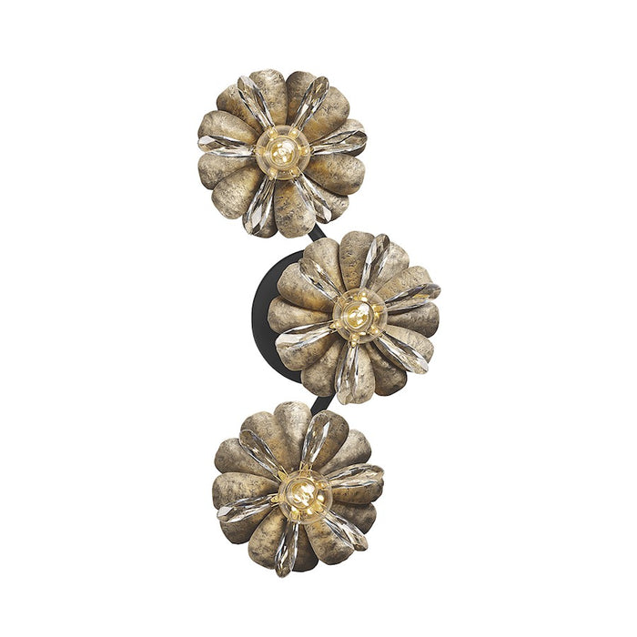 Savoy House Giselle 3-Light Wall Sconce, Delphine