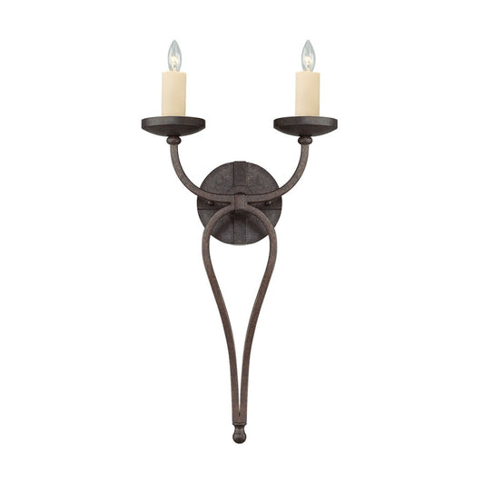 Elba 2 Light Sconce in Oiled Copper