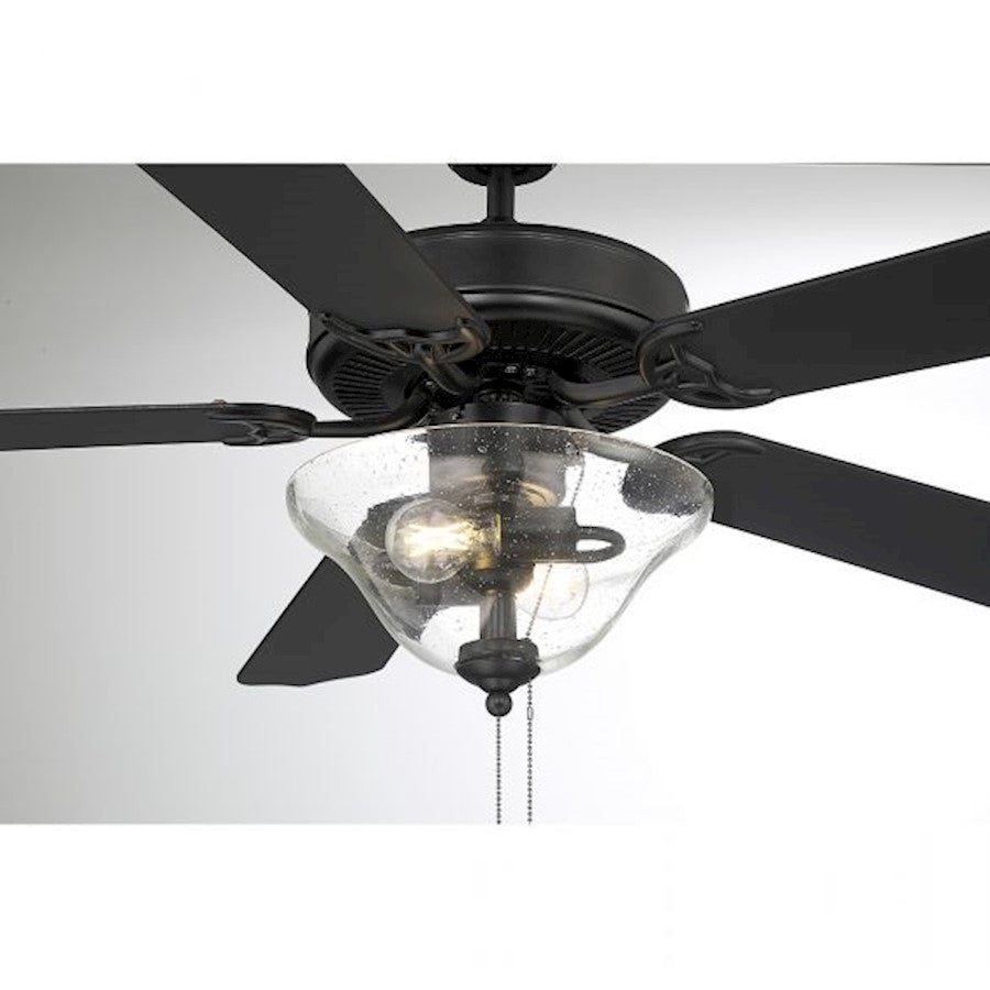 Meridian Traditional 2 Light 52" Ceiling Fan