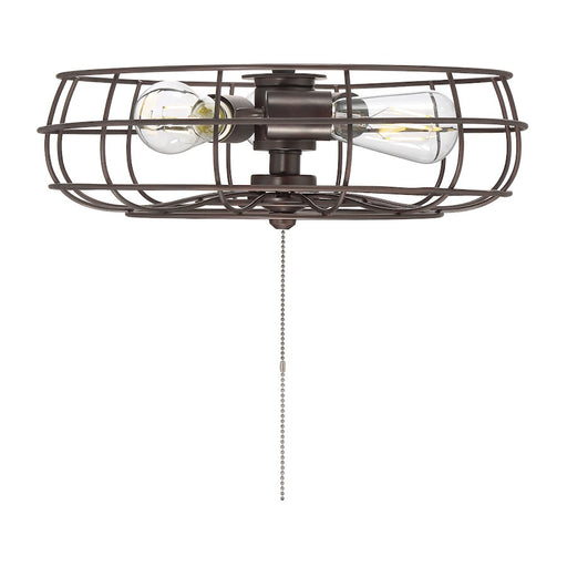 Savoy Meridian 3 Light Fan Light Kit, Oil Rubbed Bronze - M2028ORB
