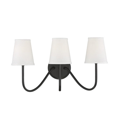 Meridian Modern 3 Light Wall Sconce, Oil Rubbed Bronze - M90056ORB