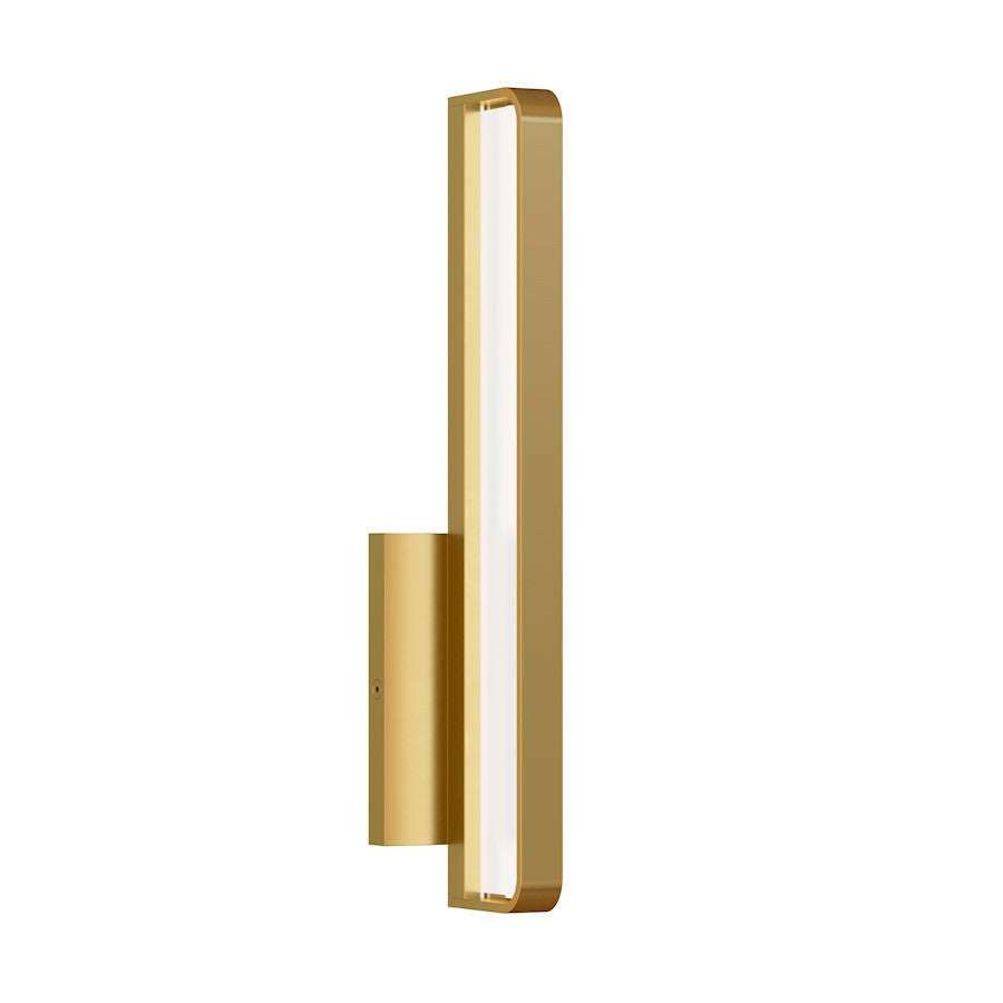 Tech Lighting Banda 13" 1 Light Wall/Bath, Natural Brass - 700BCBND13NB-LED930