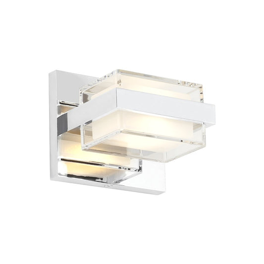 Modern Kamden 1 Light Wall Sconce,/Chrome LED