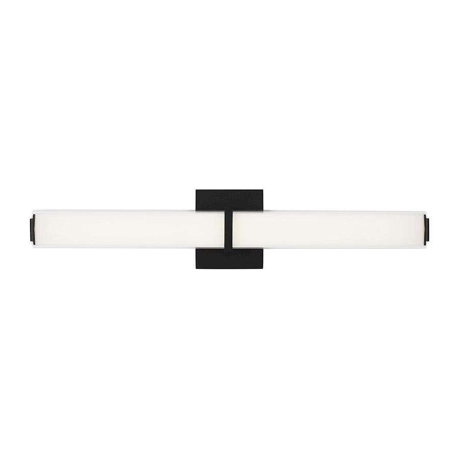 Tech Lighting Milan 1 Light 24", 277V Sconce, Black - 700BCMLN24WB-LED930-277