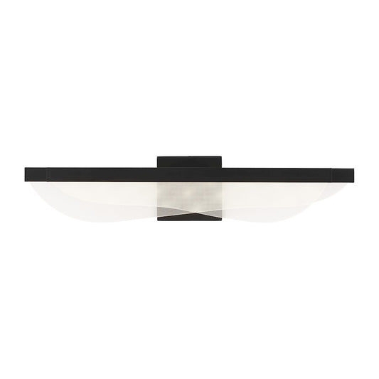 Tech Lighting Nyra 1 Light 120V Wall Sconce, Black - 700BCNYR25B-LED930