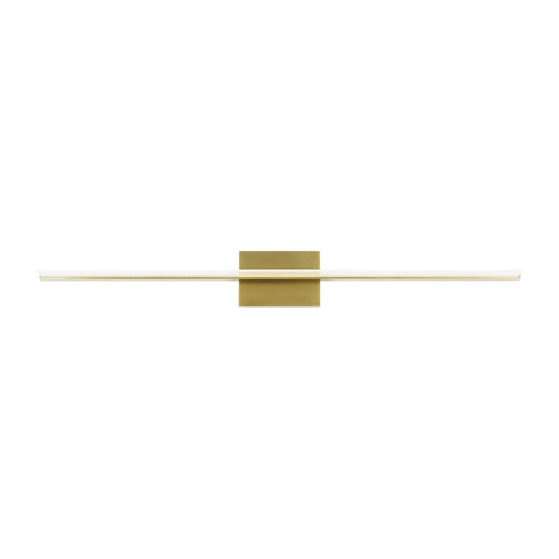 Tech Lighting Span 1 Light 47" Wall Sconce, Plated Brass - 700BCSPANB4BR-LED930