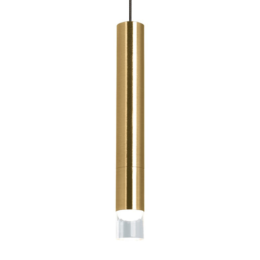 FJ-Moxy Pendant, Aged Brass-LED