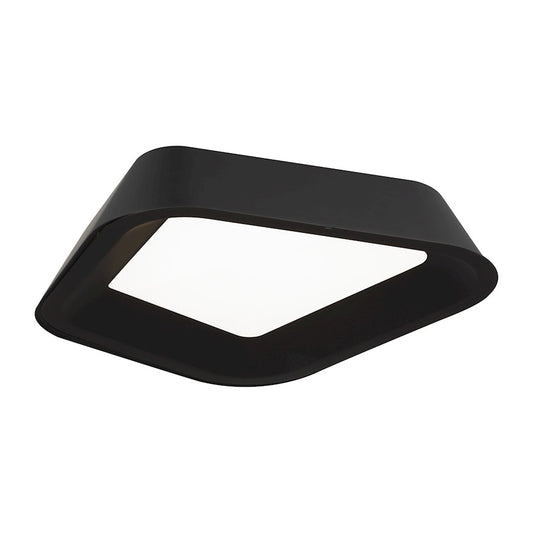 Tech Lighting Rhonan 1 Light Flush Mount in Nightshade Black - 700FMRHNSB-LED930