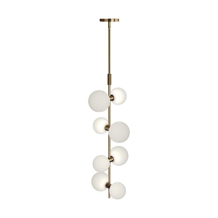 Modernrail Pendant, ORB, Aged Brass SRF