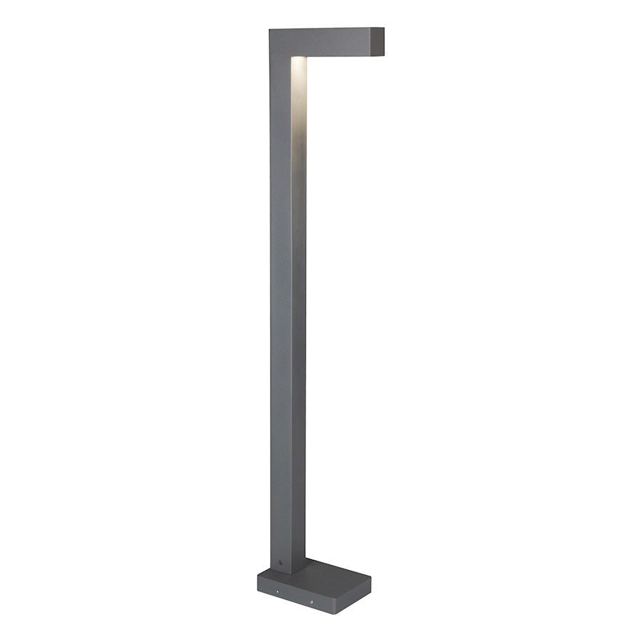 Visual Comfort Modern Strut Outdoor Bollard 42 TY2, Black 827 UNV