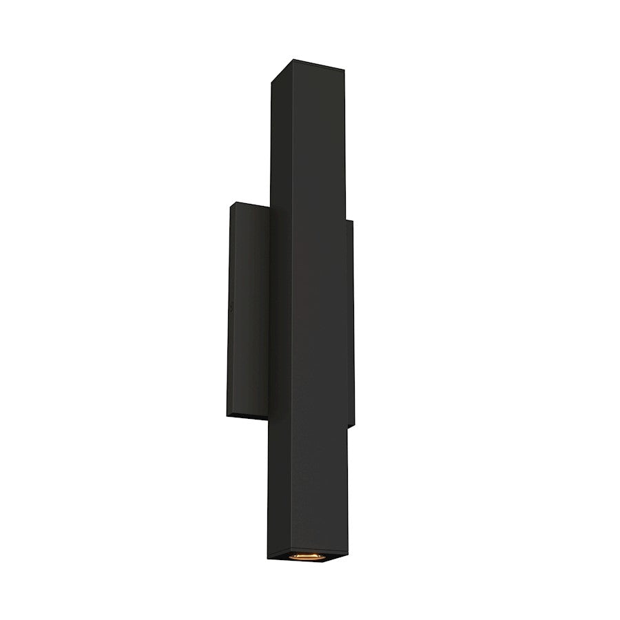 Tech Lighting Chara Square 17 Outdoor Wall, Black - 700OWCHAS93017BUDUNV