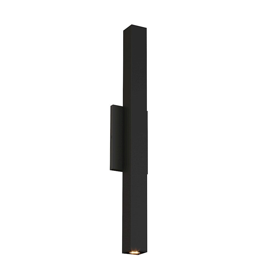 Tech Lighting Chara Square 26 Outdoor Wall, Black - 700OWCHAS93026BUDUNV