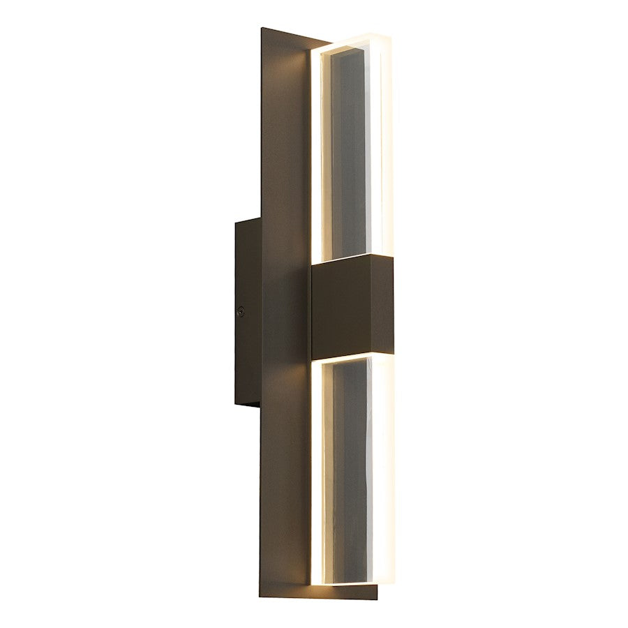 Visual Comfort Modern Lyft 18" D Sconce, Antique Bronze 827 UNV