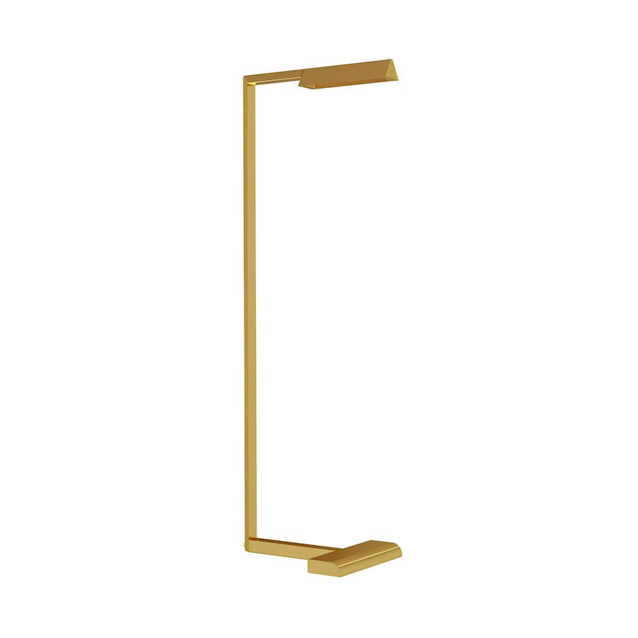 Tech Lighting Dessau 38" Floor Lamp, Natural Brass - 700PRTDES38NB-LED927