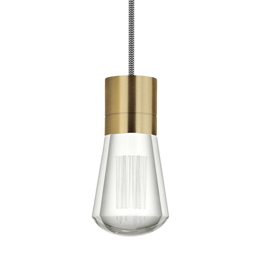 Visual Comfort Modern Alva 1Lt Pendant/LED922, BS/BK/WH - 700TDALVPMCINB-LED922