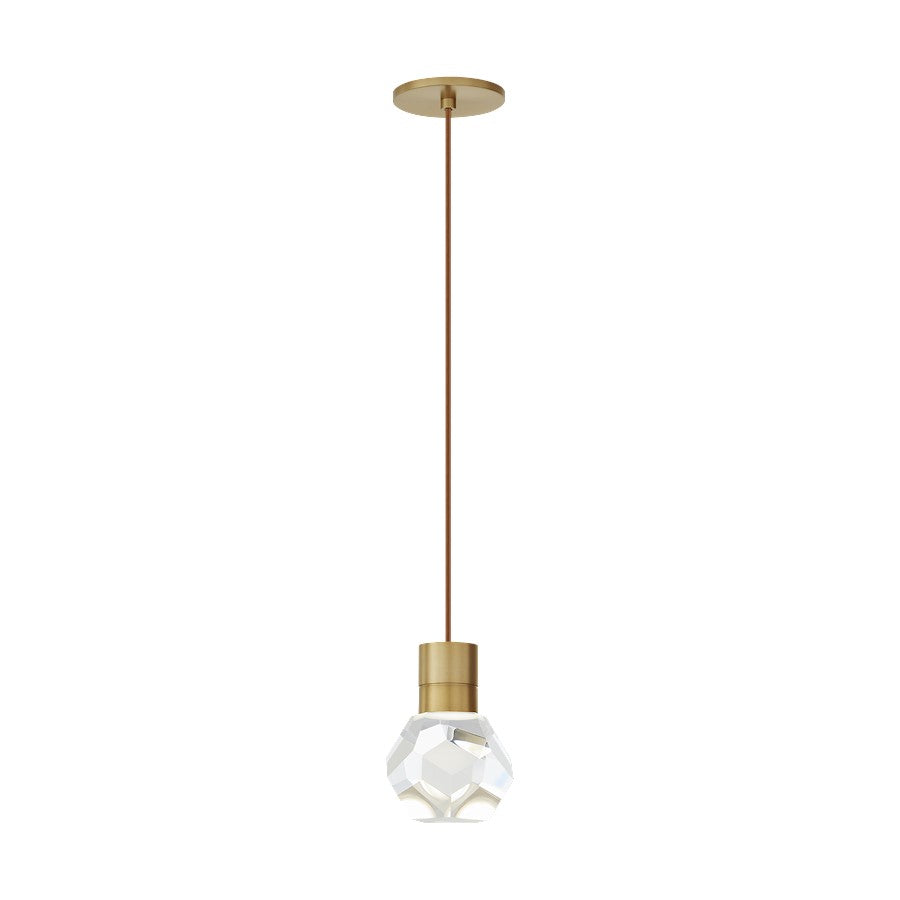 Visual Comfort Modern Kira 1Lt Pendant/LED930, BS/Copper - 700TDKIRAP1PNB-LED930