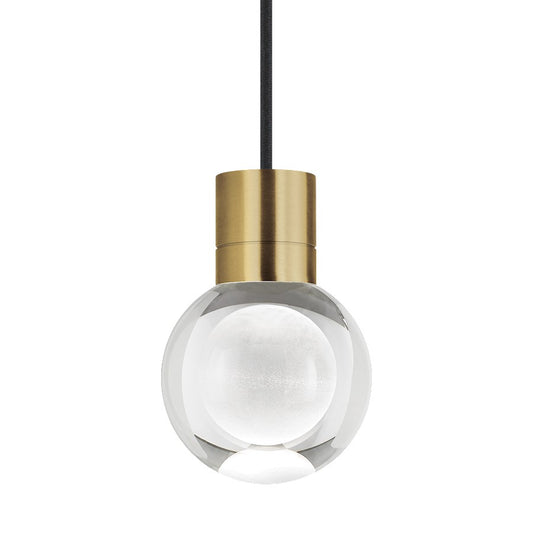 Visual Comfort Modern Mina 1Lt Pendant/LED930, BS/LE/BK - 700TDMINAP1CBNB-LED930