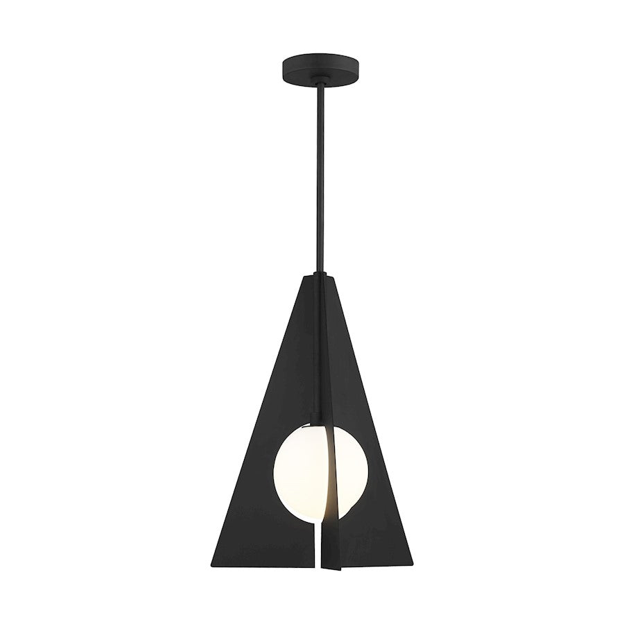 Tech Lighting Orbel Pyramid Grande Pendants in Nightshade Black - 700TDOBLPGB