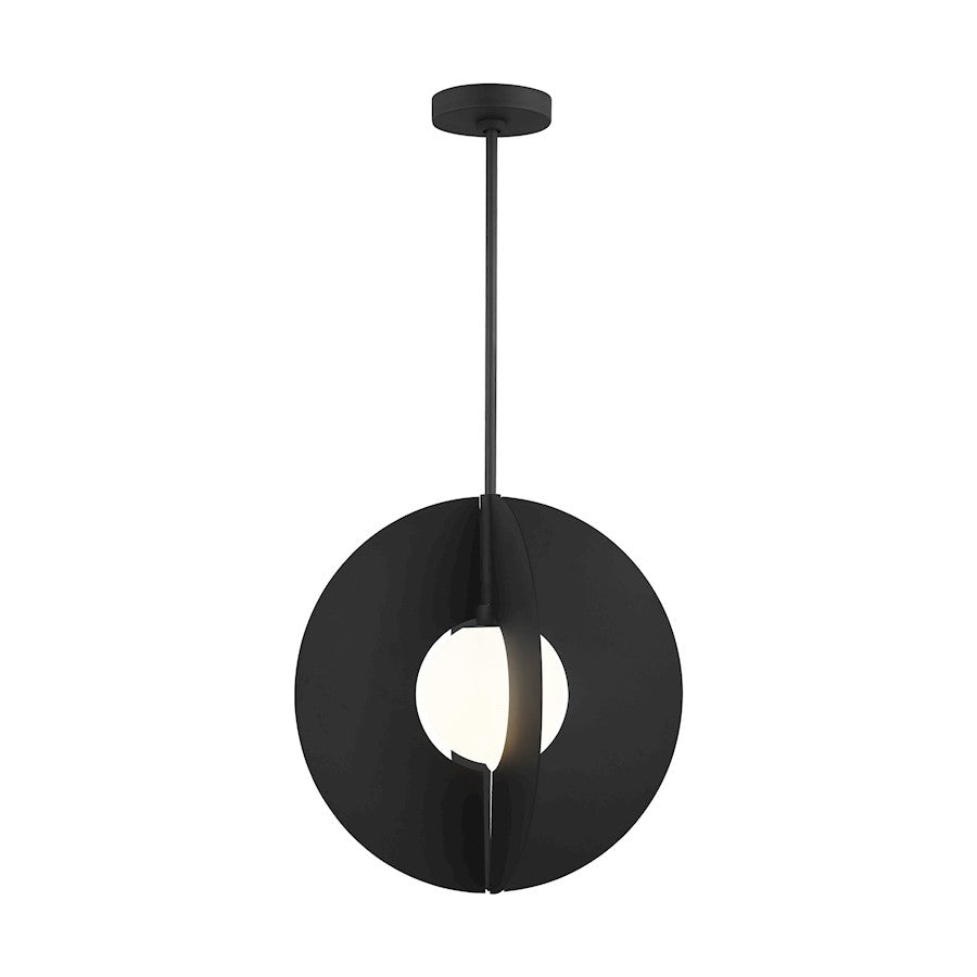 Tech Lighting Orbel 1 Light Pendants in Nightshade Black - 700TDOBLRGB