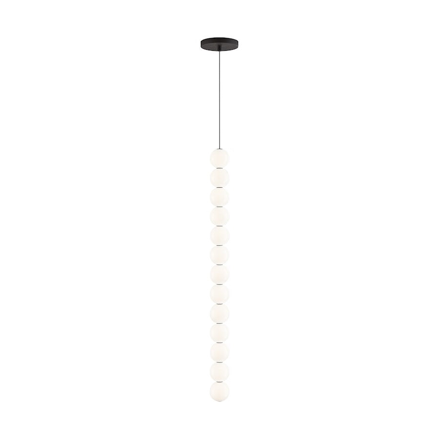 Tech Lighting Orbet 1 Light Pendant in Nightshade Black - 700TDOBT13B-LED927