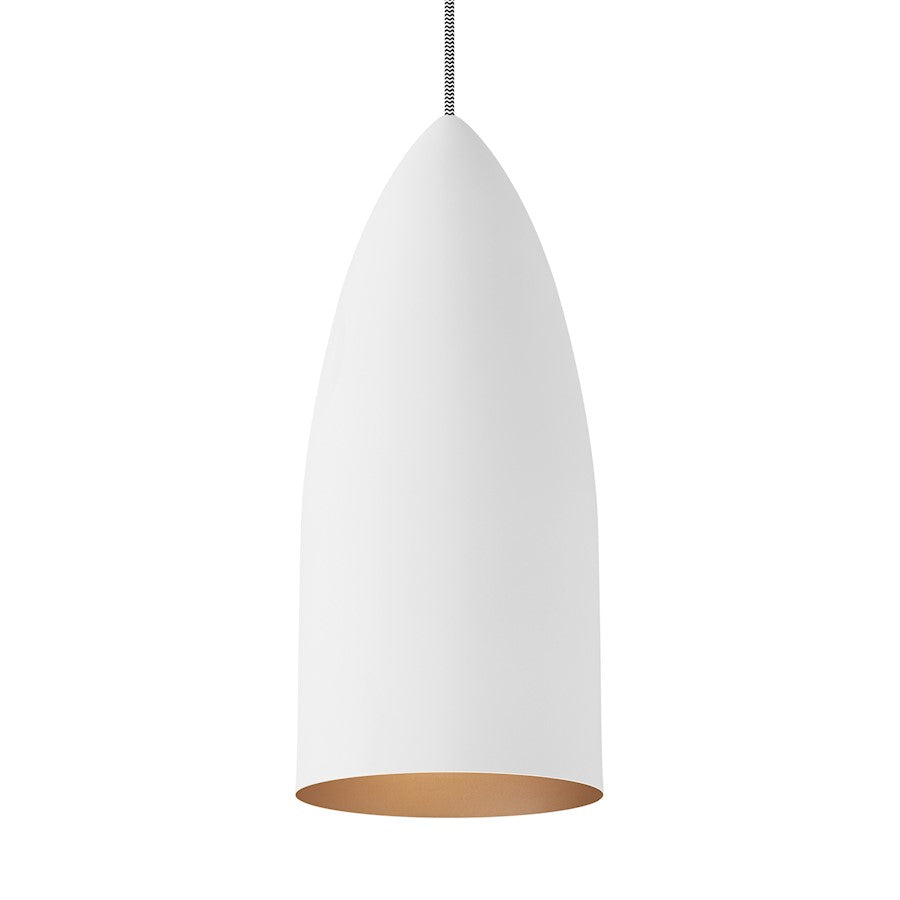 Signal Pendant, White/Platinum NL