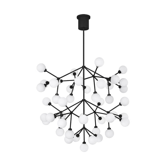 Visual Comfort Modern Mara Grande Chandelier, Matte Black