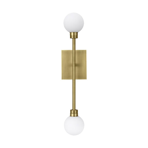 Visual Comfort Modern LED 927 Mara Wall, Aged Brass