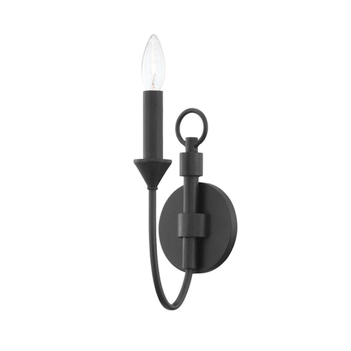 Troy Lighting Cate 1 Light Wall Sconce, Forged Iron - B1001-FOR