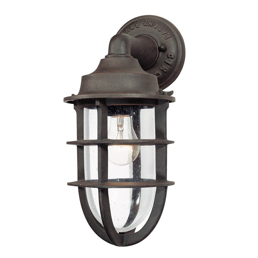 1 Light Wall Lantern/Nautical Rust