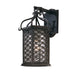 Troy Lighting Los Olivos 1 Light Wall Sconce, Old Iron/Clear Seeded - B2372-TRN
