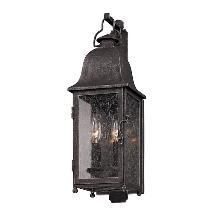 Troy Lighting Larchmont Wall Light, Aged Pewter
