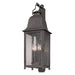 Troy Lighting Larchmont 4 Light Wall Sconce, Aged Pewter/Seeded - B3213-VBZ