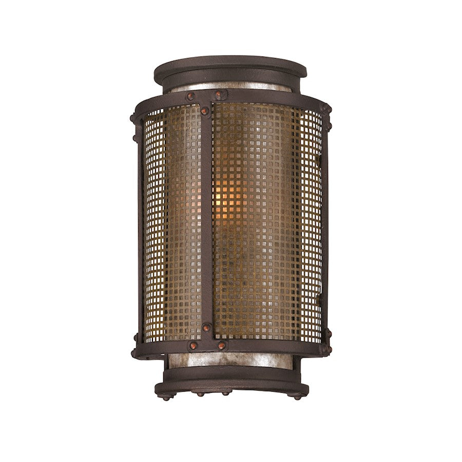 Troy Lighting Copper Mountain 1 Light Wall Sconce, Bronze - B3271-BRZ-SFB