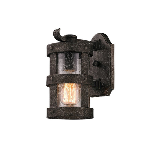 Troy Lighting Barbosa 1 Light Wall Sconce, Aged Pewter - B3311-APW