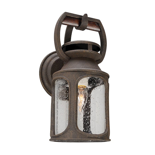 Troy Lighting Old Trail 1Lt Wall Sconce, Small, Centennial Rust/Seed - B4511-HBZ