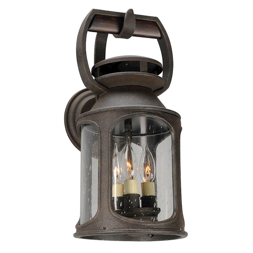 Troy Lighting Old Trail 3 Light Wall Sconce, Heritage Bronze - B4512-HBZ