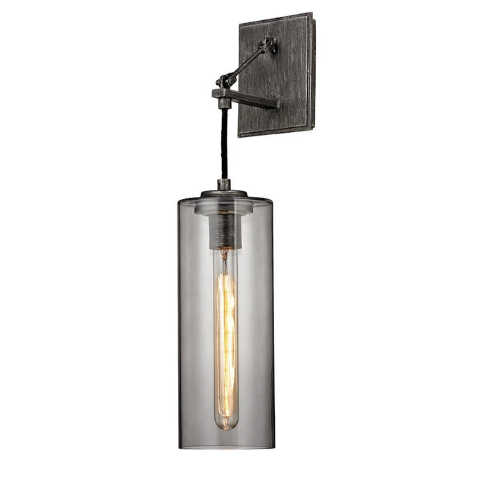 Troy Lighting Union Square 1 Light Wall Sconce, Graphite