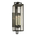 Troy Lighting Beckham 4Lt Wall Sconce, Forged Iron/Clear - B6383-FOR