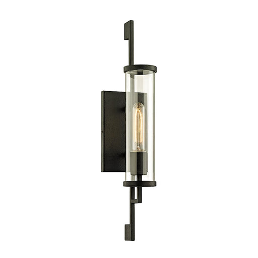 Troy Lighting Park Slope 1 Light Wall Sconce, Forged Iron - B6461-FOR