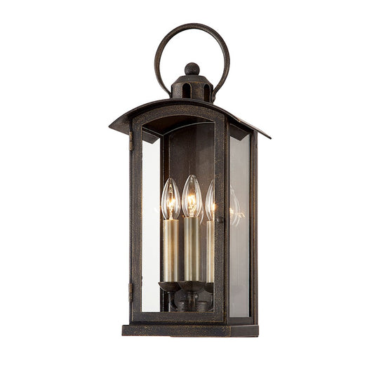 Troy Lighting Chaplin 3 Light Wall Sconce, Vintage Bronze - B7442-VBZ