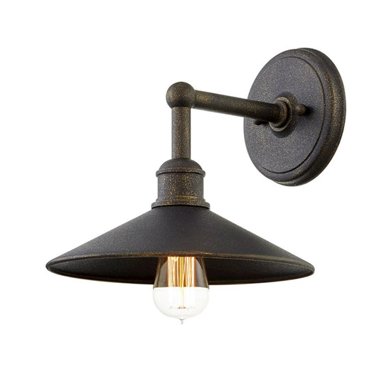 Troy Lighting Shelton 1Lt 10" Wall Sconce, Vintage Bronze/ - B7591-VBZ