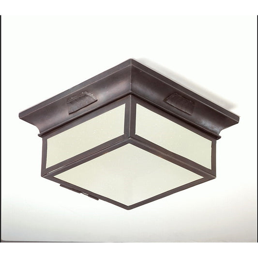 Troy Lighting Newton 2 Light Flush, Old Bronze