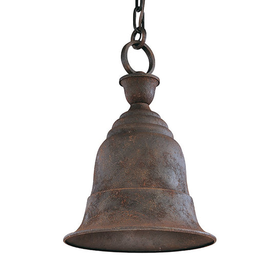 Troy Lighting Liberty 1 Light Pendant, Heritage Bronze - F2367CR-HBZ