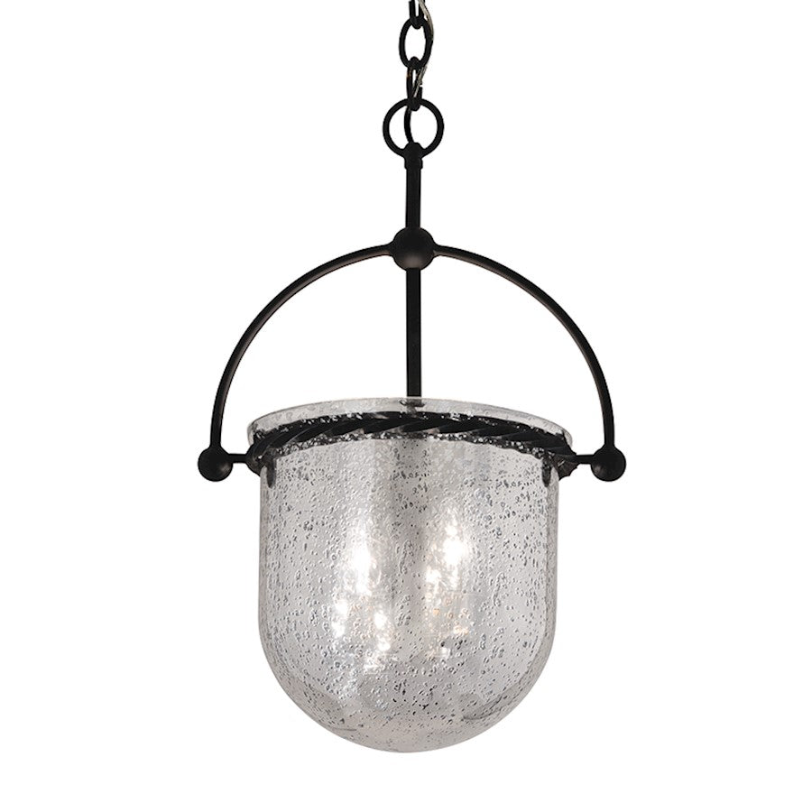 Troy Lighting Mercury 3Lt Pendant, Small, Old Iron/Antique Silver - F2563-OI