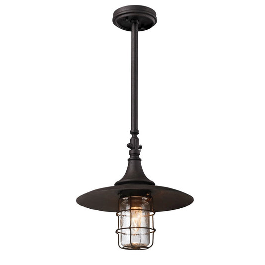 Troy Lighting Allegany 1 Light Hanger, Centennial Rust